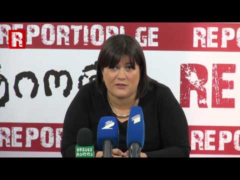 ნინო ჭანიშვილის პრესკონფერენცია