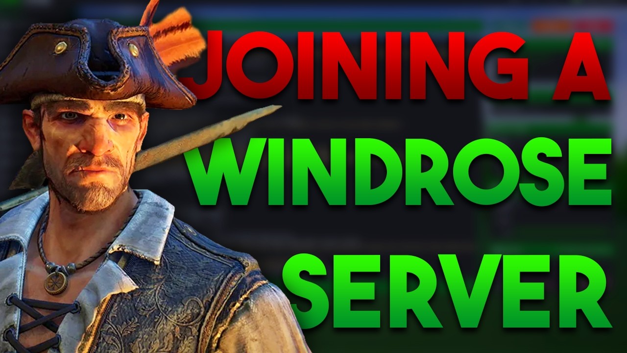 How To Join Your Windrose Server - YouTube