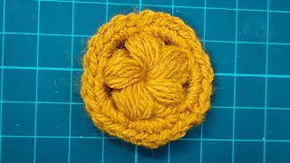 Celebrity How to Crochet a Button | Free Crochet Pattern of Button | Crochet Free Pattern Wealth