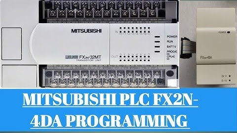 Mitsubishi Plc Analog Scaling || FX2N-4DA Analog programming|| #ANALOG #mitsubishi