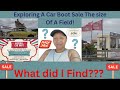 Exploring a Car Boots Sale The Size of a Field