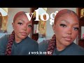 i have a new hair color, press-on orders, vegan pizza, braided ponytail ✨ VLOG