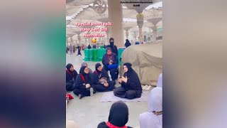 Siti Nurhaliza Ramah Mesra Bersama Jemaah di Masjid Nabawi Madinah