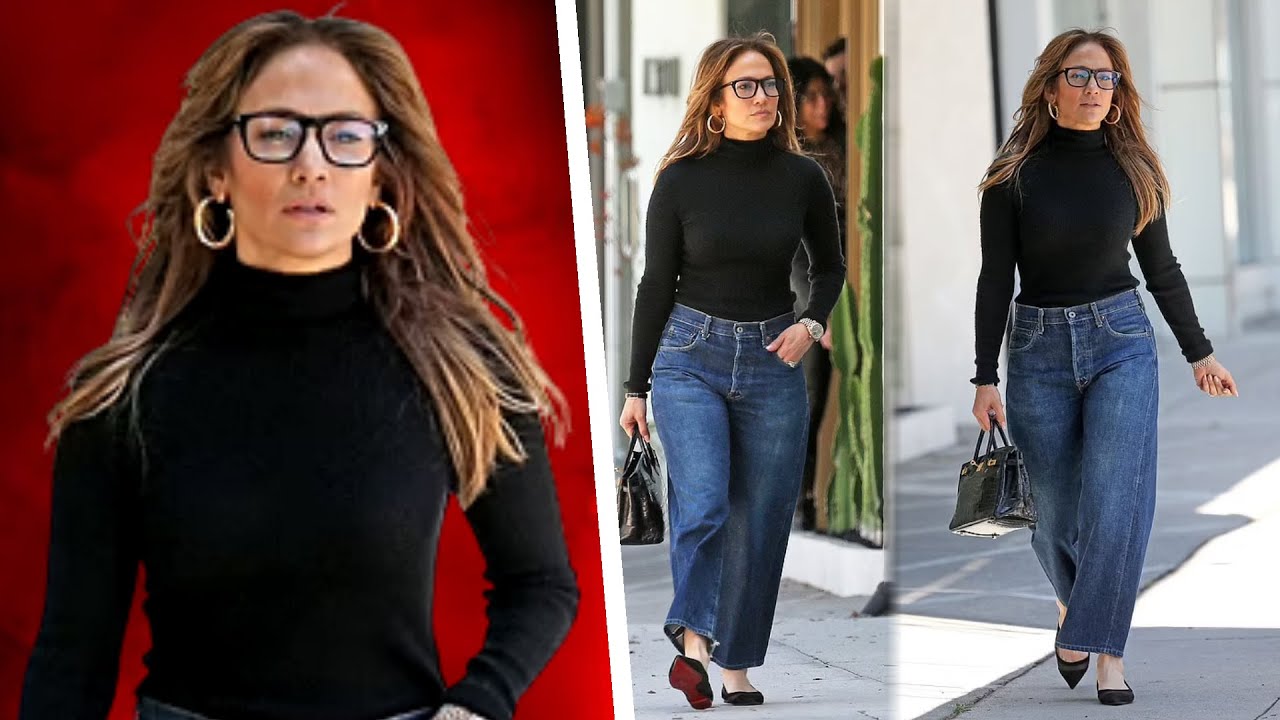 Jennifer Lopez Flaunts Chic Style While Shopping for Furniture in Los Angeles