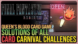 All Chapter 12 Card Carnival Challenge Solutions Final Fantasy 7 Rebirth