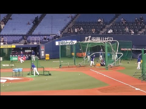 開門しました！京ｾﾗD大阪　20220313【ｵﾘｯｸｽ･ﾊﾞﾌｧﾛｰｽﾞvs中日ﾄﾞﾗｺﾞﾝｽﾞ】@京ｾﾗﾄﾞｰﾑ大阪［ｵｰﾌﾟﾝ戦］ﾋﾞｼﾞﾀｰ外野下段