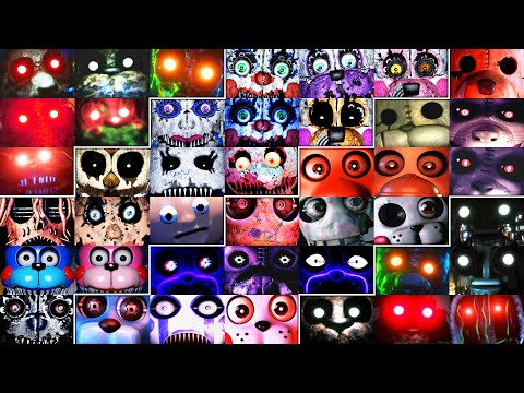 All TJOC, BNC, FNAC JUMPSCARES in 8 Minutes! (2015-2020)