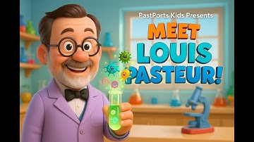 Meet Louis Pasteur! 🧪 | The Germ Genius Who Saved Lives! | PastPorts Kids Presents