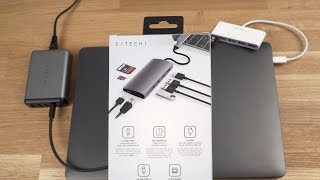 Лучший USB-С хаб для MacBook - Satechi Type-C Multi-Port Adapter 4K With Ethernet V2