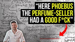 CLIP: Hilarious Roman graffiti proves how common writing was