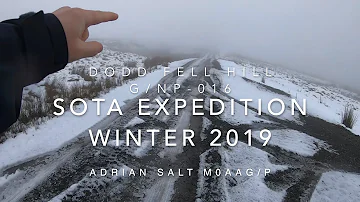 Winter 2019 SOTA Expedition - Dodd Fell Hill G/NP-016 (Fail)