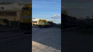 Amarillo Es El Color De Las Sd70Ace-T4 Que Rento Ferromex