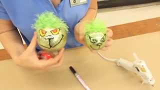 Crankin' Out Crafts -ep 447 Green Grump Glittered Ornament