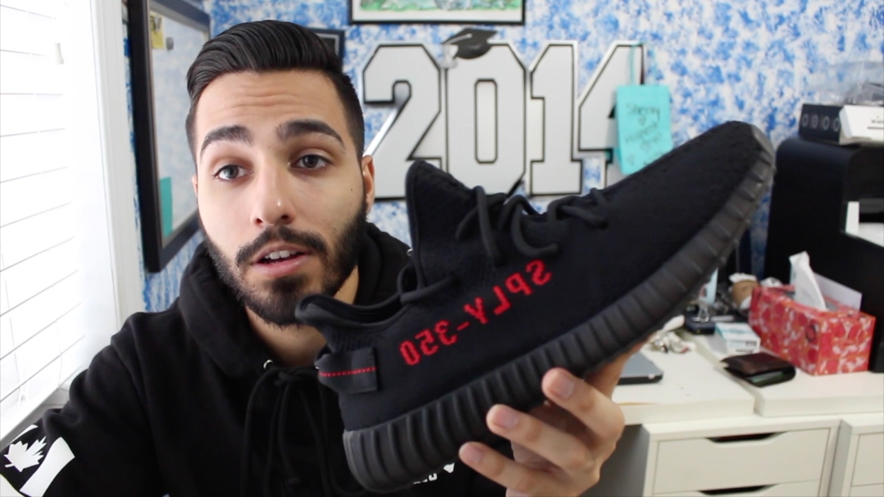 YEEZYS ARE PLAYED OUT? Yeezy Boost 350 V2 Bred Review - YouTube