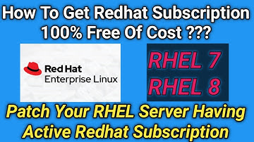 Get Free Redhat Subscription & Patch Your Server | How To Patch RHEL 8 Server Having Subscription?