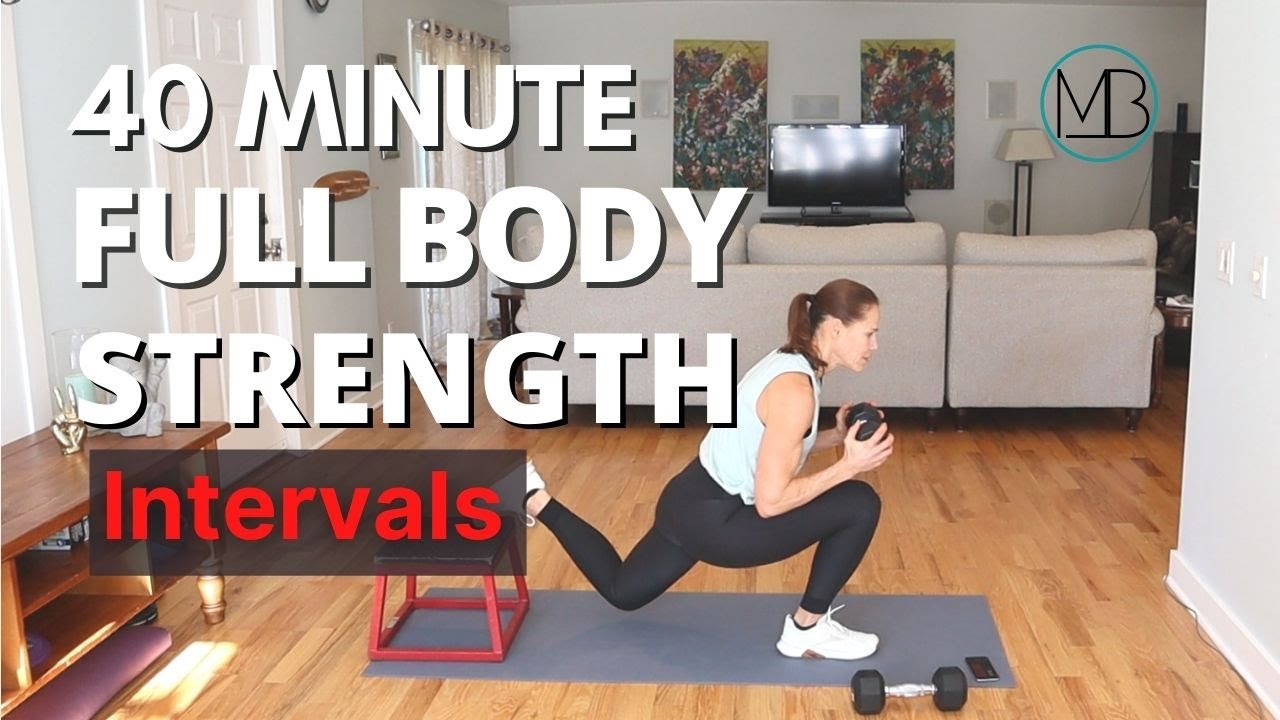 40 MIN Full Body Strength Workout | Low-Impact Muscle Building - YouTube