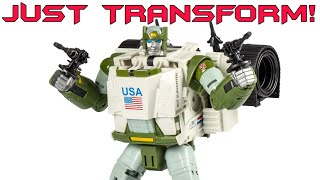 JUST TRANSFORM G.I.JOE Crossover KUP