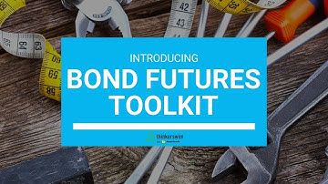 [Bond Toolkit] ThinkorSwim Bond Futures Trading Kit - Jonathan Rose | Active Day Trader