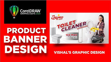 How To Create Product Label Design using CorelDraw In 2021 (TOILET CLEANER )