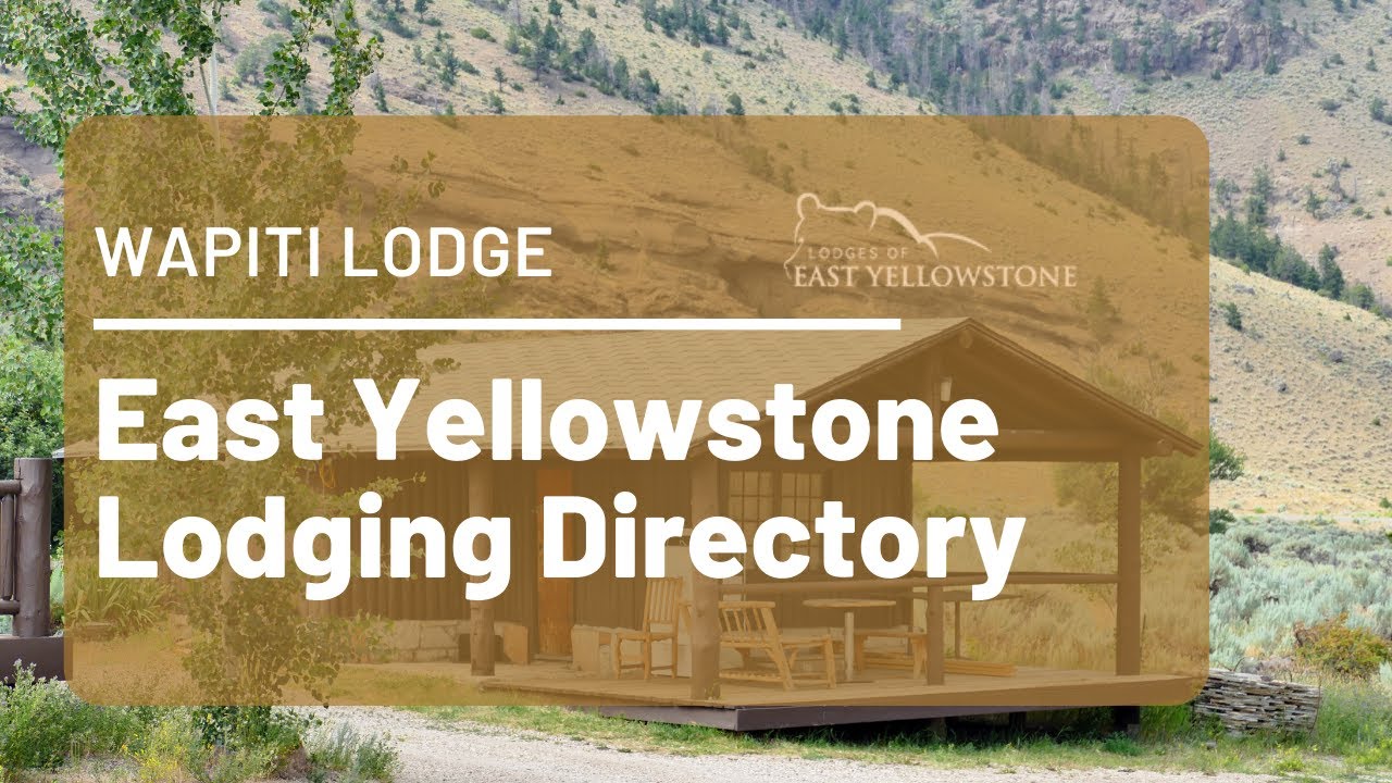 Stay Trail Shop Places to stay in East Yellowstone Series East