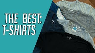 The Best T-Shirts for Men || Our Favorite Tees || Buck Mason, ESNTLS, BYLT Review