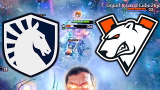 LIQUID vs VIRTUS PRO - INTENSE MEGA CREEP DEFENSE ▌1WIN DOTA 2 SPRING