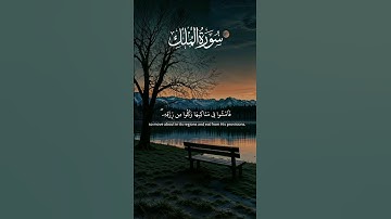 Surah Al Mulk سورة الملك howal lazi # short video