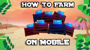 How To Farm Airdrops EASILY on MOBILE In Roblox Jailbreak! | RoPumpkinGaming