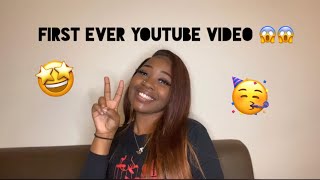 FIRST EVER YOUTUBE VIDEO!!!!!!! 🥳