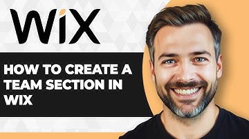 How to Create a Team Section in Wix (Step By Step) (2025 Guide)