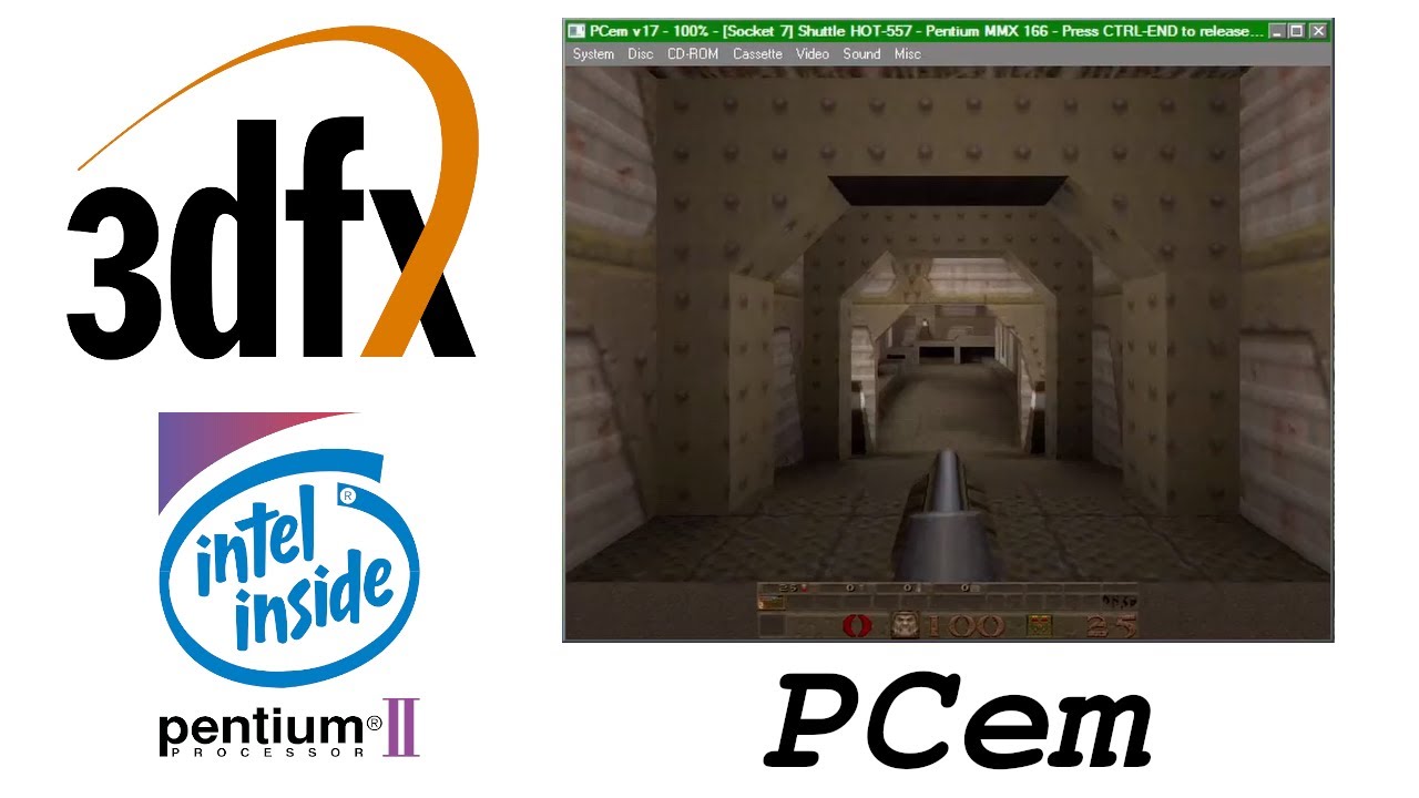 PCem V17 - Testing some games on W98SE with the Sidewinder Gamepad Implementation