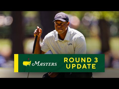 2024 Masters 3rd Round UPDATE: Tiger Woods Drains LENGTHY Birdie Putt I CBS Sports