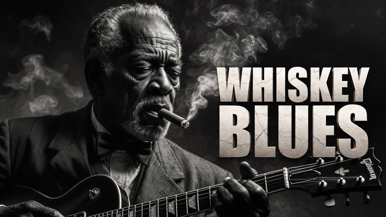 Midnight Whiskey Blues 🌙 Neon Noir Electronic Blues (Late Night Drive)