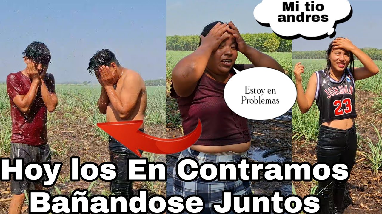 Rosi Asustada En Serio Problemas😱En Contramos a Ever y Andres Bañandose❤️