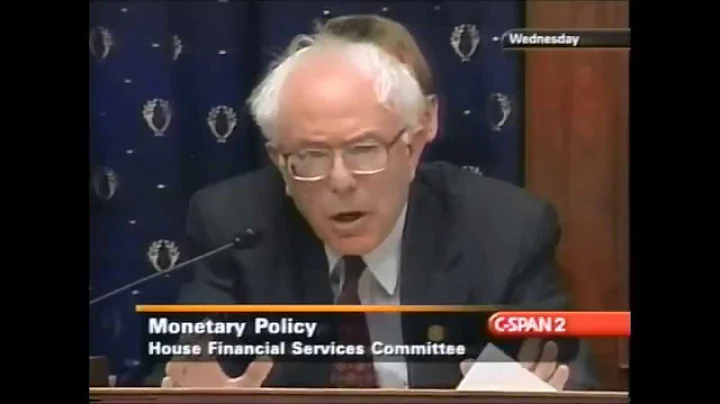 Bernie Sanders, Alan Greenspan and Ron Paul - Mone...