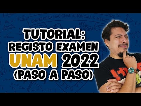 TUTORIAL Registro Examen UNAM 2022 | Registro UNAM 2022 | UNAM Convocatoria 2022