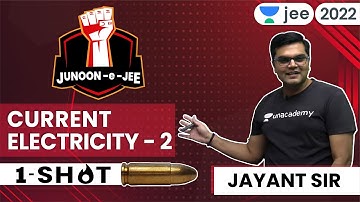 Current Electricity - 2 | JEE 2024 | One shot | Unacademy JEE | Physics | Jayant Nagda #jee2024