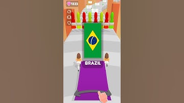 Level-30 Brazil 🇧🇷 (Flag Painters! All Level Gameplay walkthrough For Android And iOS)