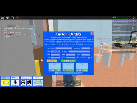 Roblox Tutorial How To Get Outfits On Roblox High School High School Youtube - custom outfits roblox high school