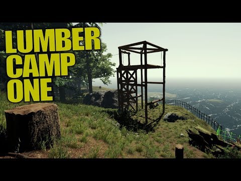 LUMBER CAMP ONE | The Forest | Let's Play Gameplay | S14E18