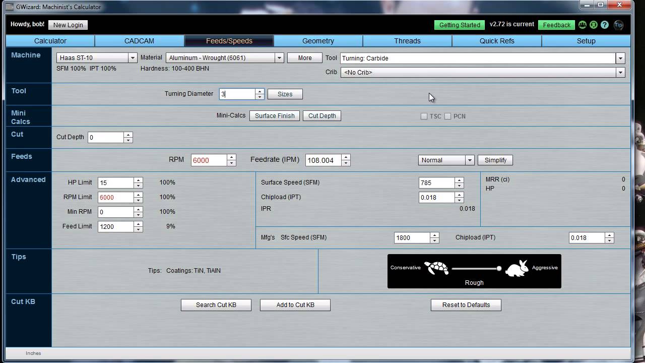 Lathe Cutting Speeds And Feeds Chart Metric