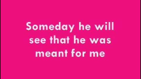 To Know Him Is to Love Him Lyric Video version - Lyric Video performance video thumbnail