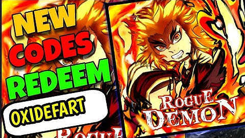 All New Rogue Demon Codes! Roblox Rogue Demon Codes 