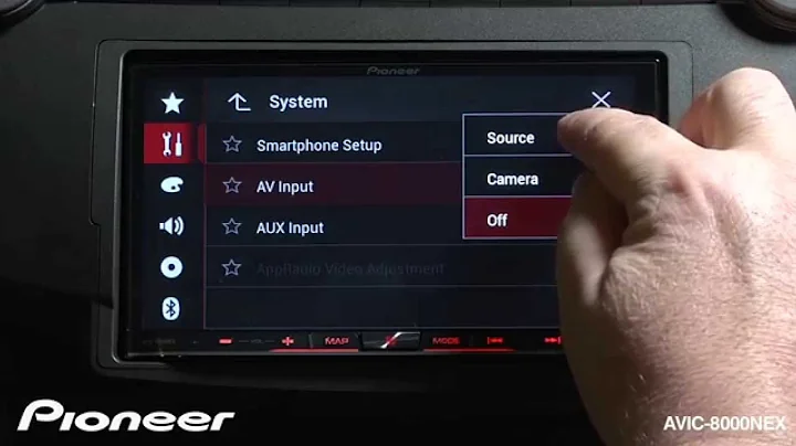 How To - AVIC-8000NEX - Use 2nd Camera Input