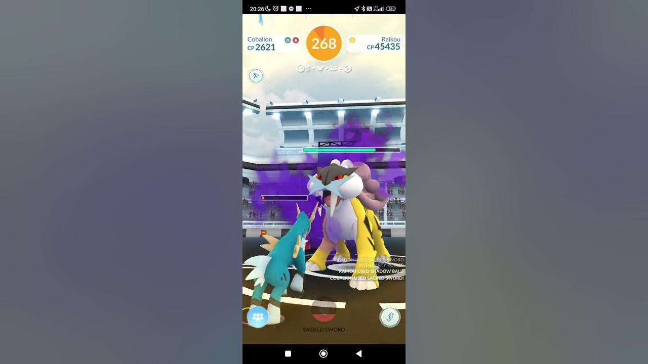 Pokemon Go Raikou Shadow Raid YouTube