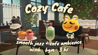 🫖 acnh coffee shop ambience ୨୧ ☕ ~ soft chatter, cozy vibes 🍵 • study • work • relax • 3hr 🎧 screenshot 4