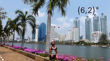 Siteswaps with 4 balls PART2 - SYNCHRONOUS