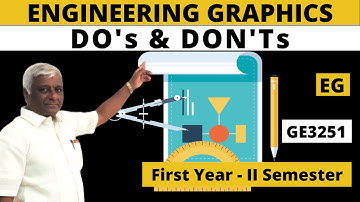 How to get Maximum Marks in EG| Engineering Graphics| GE3251| Tamil
