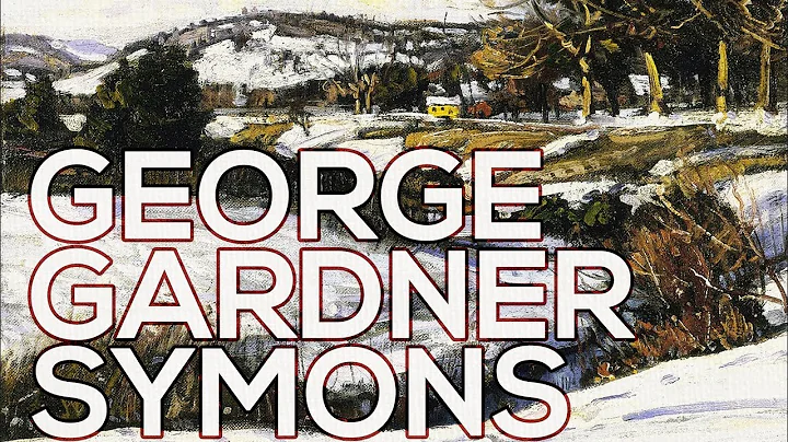 George Gardner Symons: A collection of 55 painting...