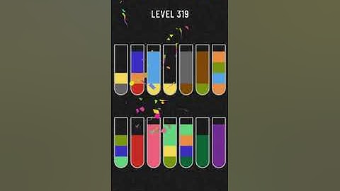 How to do Water sort Puzzle level 319 | Water sort puzzle | Color Sorting Game | Gaming Shortcuts |